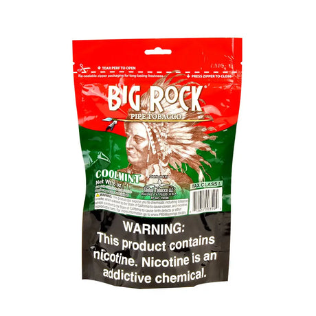 Big Rock Cool Mint Pipe Tobacco 6 oz. Pack