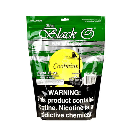 Black O Cool Mint Pipe Tobacco 16 oz. Pack