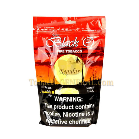 Black O Regular Pipe Tobacco 6 oz. Pack