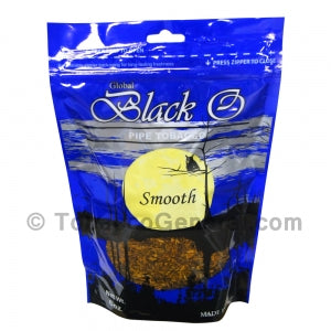 Black O Smooth Pipe Tobacco 6 oz. Pack