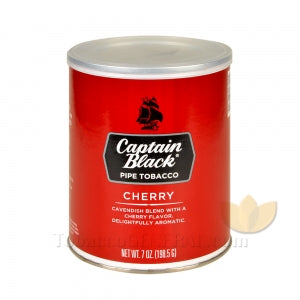 Captain Black Cherry Pipe Tobacco 7 oz. Can – Tobacco General