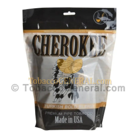 Cherokee Black (Turkish Bold) Pipe Tobacco 16 oz. Pack