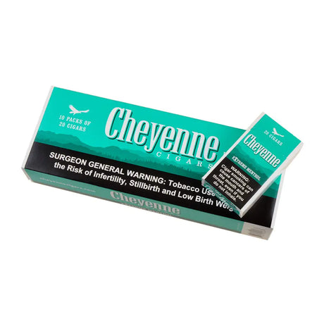 Cheyenne Extreme Menthol Filtered Cigars 10 Packs of 20