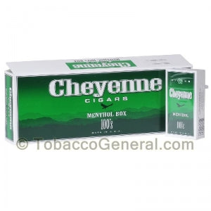 Cheyenne Menthol Filtered Cigars 10 Packs of 20