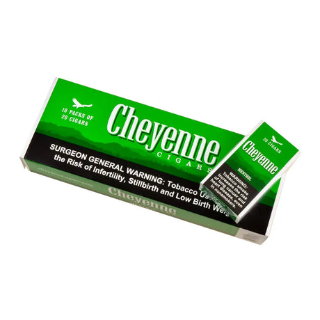 Cheyenne Menthol Filtered Cigars 10 Packs of 20