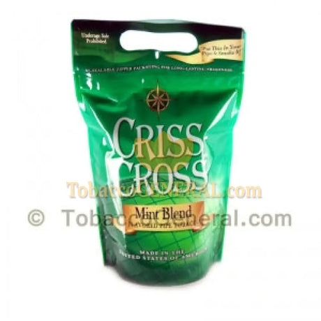 Criss Cross Pipe Tobacco Mint Blend 6 oz. Pack