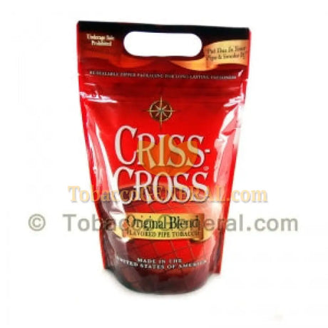 Criss Cross Pipe Tobacco Original Blend 6 oz. Pack