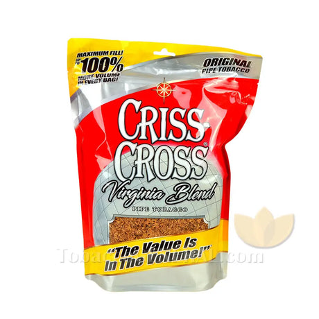 Criss Cross Pipe Tobacco Virginia Blend Original 8 oz. Pack