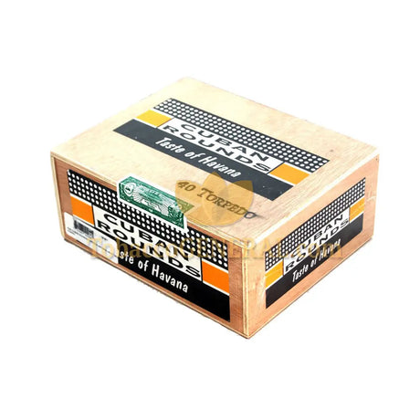 Cuban Rounds Torpedo Natural Cigars Box of 40 1