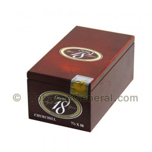 Cusano Aged 18 Churchill Maduro Cigars Box of 18