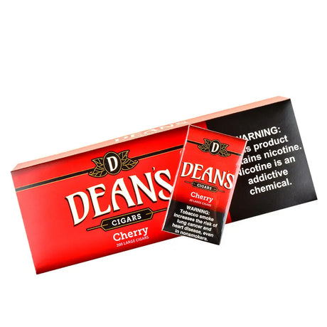 Deans Cherry Filtered Cigars 10 Packs of 20