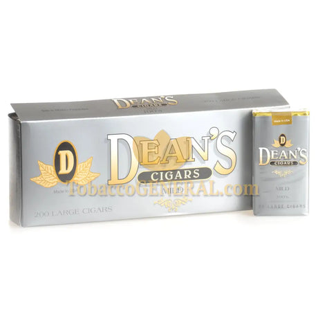 Deans Mild Filtered Cigars 10 Packs of 20 1