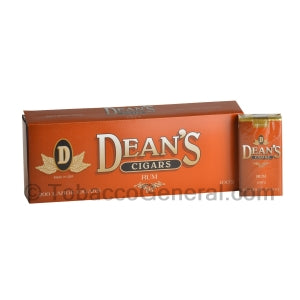 Deans Rum Filtered Cigars 10 Packs of 20