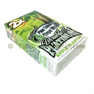 Double Platinum Wraps 2X Apple Martini 25 Packs of 2