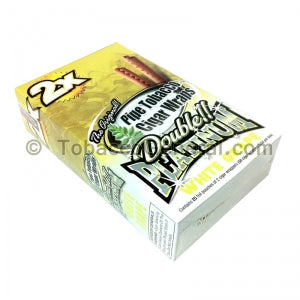 Double Platinum Wraps 2X White Grape 25 Packs of 2