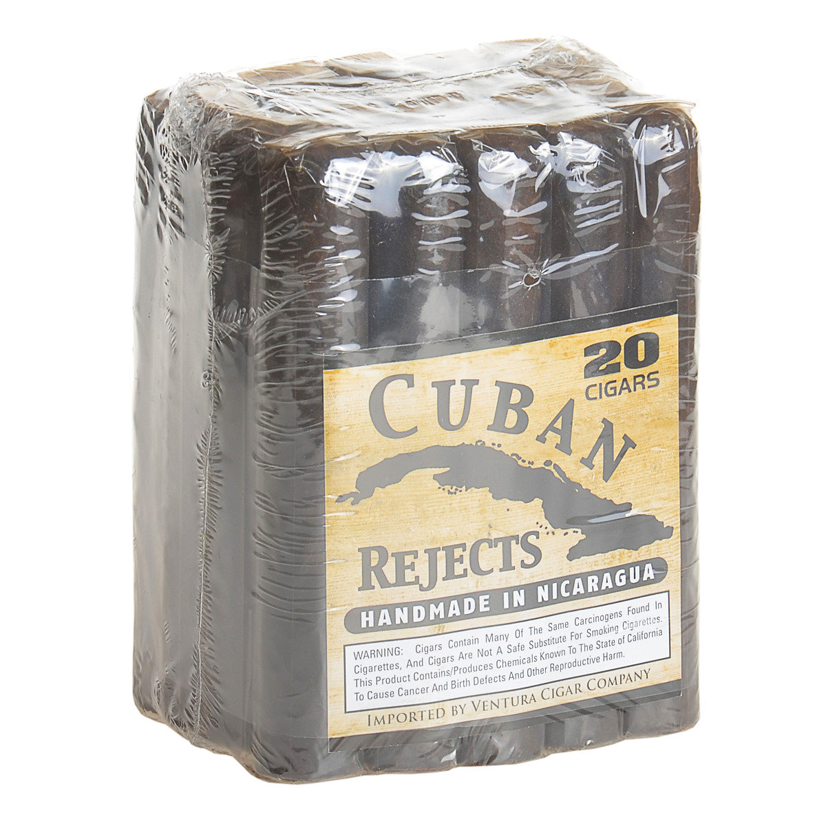 Cuban Rejects Robusto Maduro Cigars Pack of 20 1