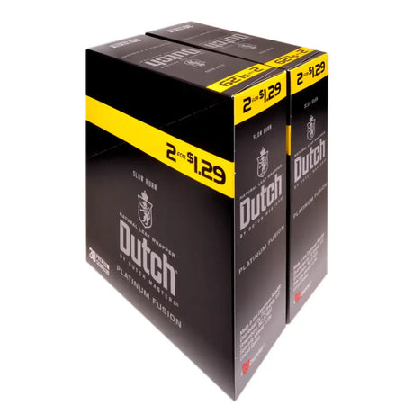 Dutch Masters Foil Dutch Blend (Platinum) 1.29 Pre-Priced Cigarillos 30 Packs of 2