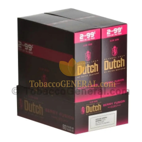 Dutch Masters Foil Fresh Berry Fusion (Burst) Cigarillos 30 Packs of 2