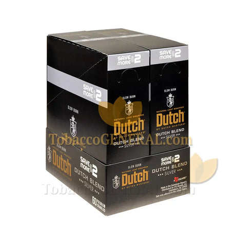 Dutch Masters Foil Fresh Silver Cigarillos 30 Packs of 2