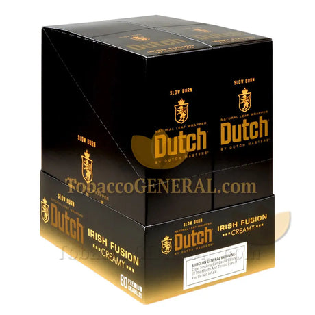 Dutch Masters Foil Irish Fusion (Creamy) 1.29 Pre-Priced Cigarillos 30 Packs of 2