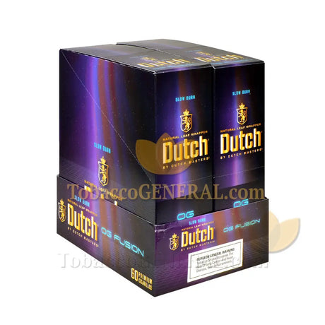 Dutch Masters Foil OG Fusion 1.29 Pre-Priced Cigarillos 30 Packs of 2