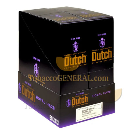 Dutch Masters Foil Royal Haze 1.29 Pre-Priced Cigarillos 30 Packs of 2