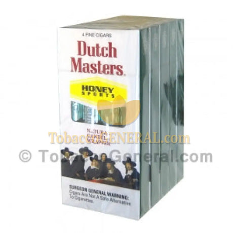 Dutch Masters Honey Sports Cigars 5 Packs of 4