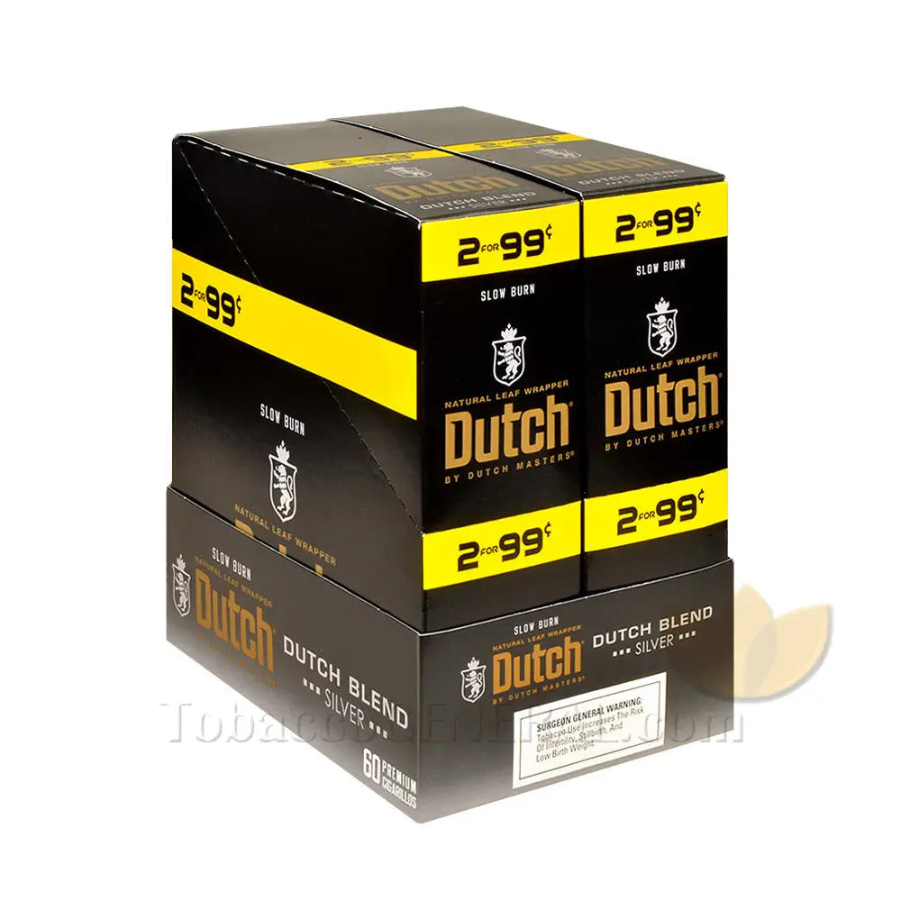 Dutch Masters Silver Cigarillos 99c Pre Priced 30 Packs of 2