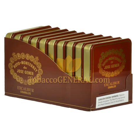 Excalibur Cigarillos Cigars 10 Tins of 20 1