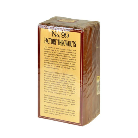 Factory Throwouts No. 99 Cigars Bundle of 20