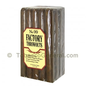 Factory Throwouts No. 99 Cigars Pack of 20