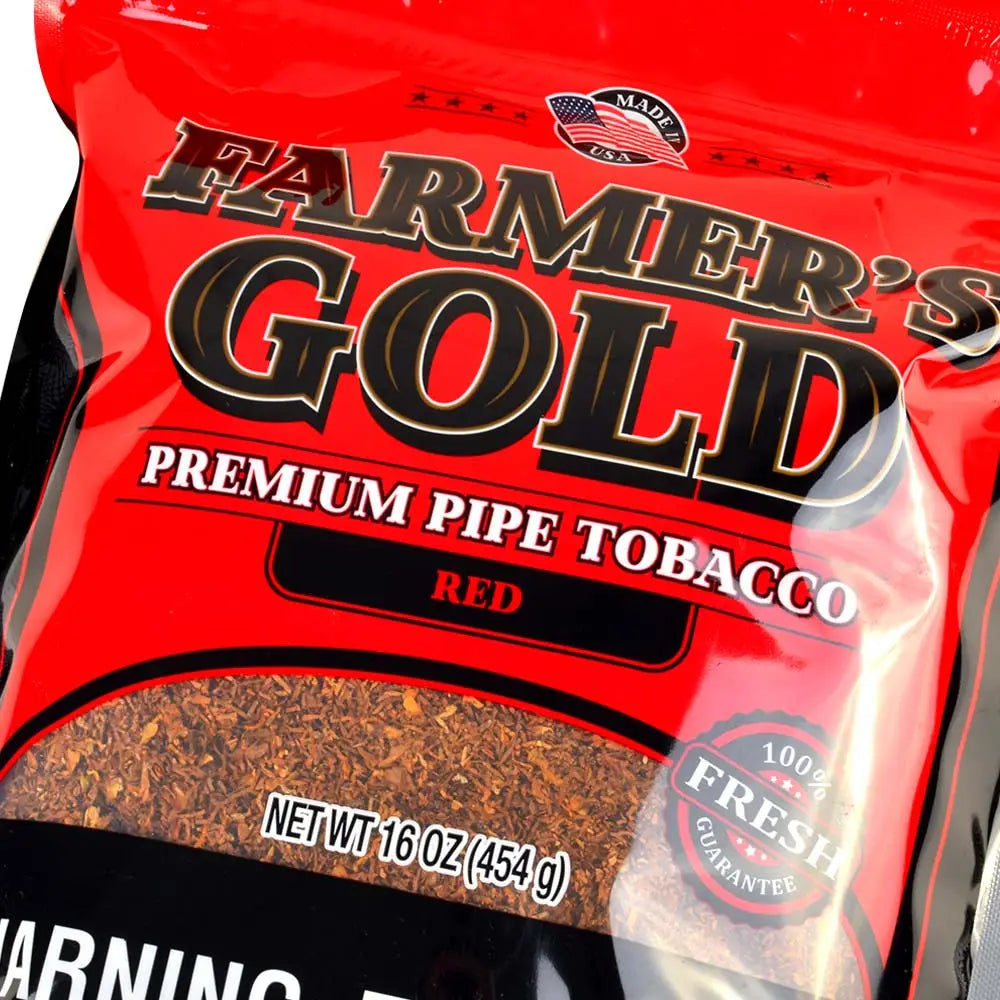 Farmer’s Gold Red Pipe Tobacco 16 oz. Bag