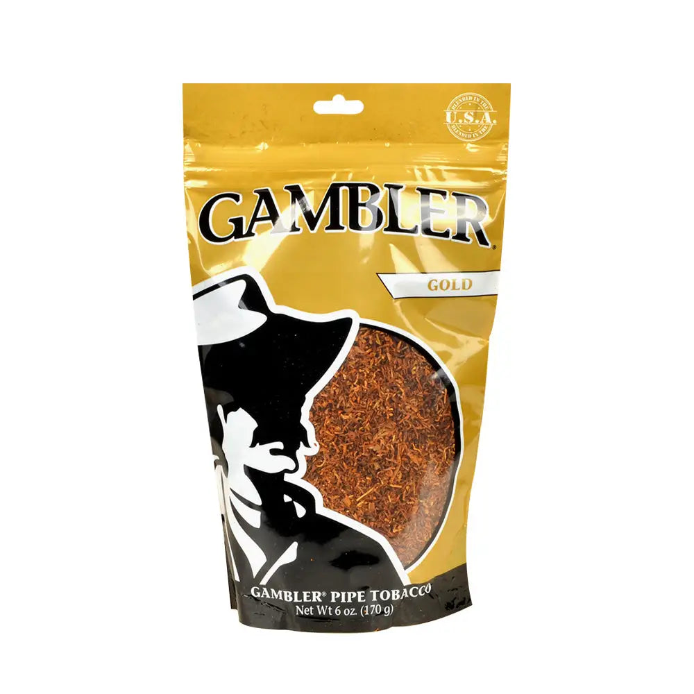 Gambler Pipe Tobacco Gold Mellow 6 oz. Pack