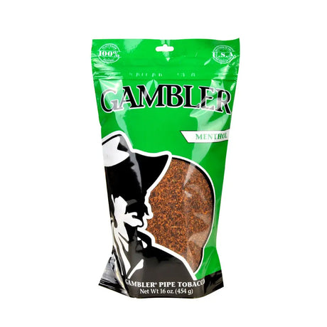 Gambler Pipe Tobacco Menthol Mint 16 oz. Pack