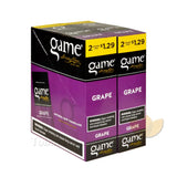 Game Cigarillos Foil Grape 2 for 1.29 Pre-Priced 30 Packs of 2