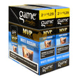 Game Cigarillos Foil MVP White Russian 2 for 1.29 Pre-Priced 30 Packs of 2