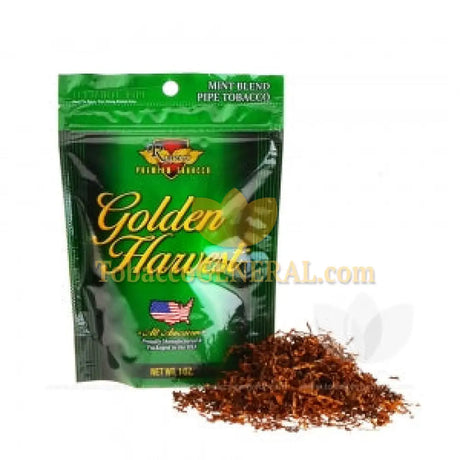 Golden Harvest Mint Blend Pipe Tobacco 1 oz. Pack