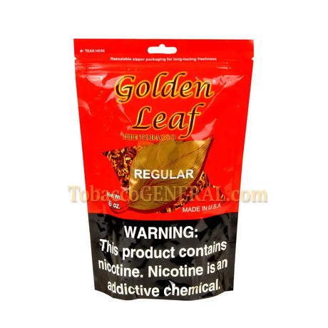 Golden Leaf Regular Pipe Tobacco 6 oz. Pack