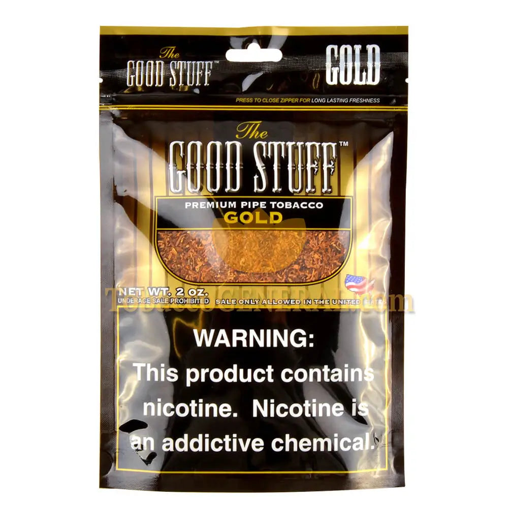 Good Stuff Gold Pipe Tobacco 2 oz. Pack