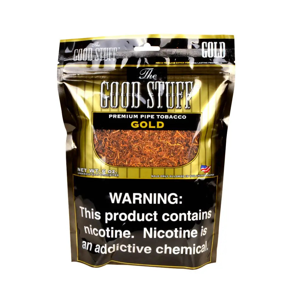 Good Stuff Gold Pipe Tobacco 6 oz. Pack