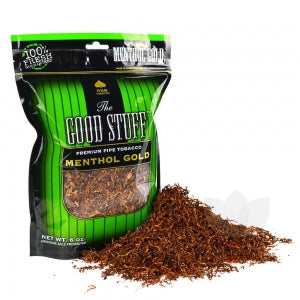 Good Stuff Menthol Gold Pipe Tobacco 6 oz. Pack