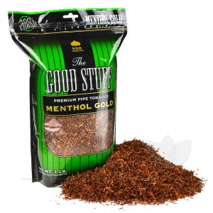 Good Stuff Menthol Gold Pipe Tobacco 16 oz. / 1 Lb Pack