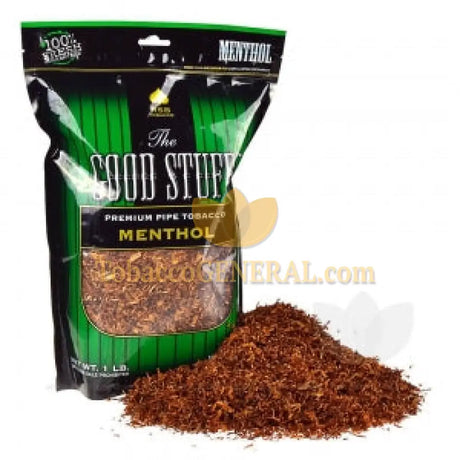 Good Stuff Menthol Pipe Tobacco 16 oz. / 1 Lb Pack