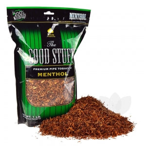 Good Stuff Menthol Pipe Tobacco 16 oz. / 1 Lb Pack – Tobacco General