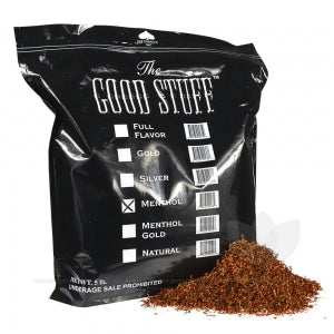 Good Stuff Menthol Pipe Tobacco Bulk 5 Lb. Pack – Tobacco General