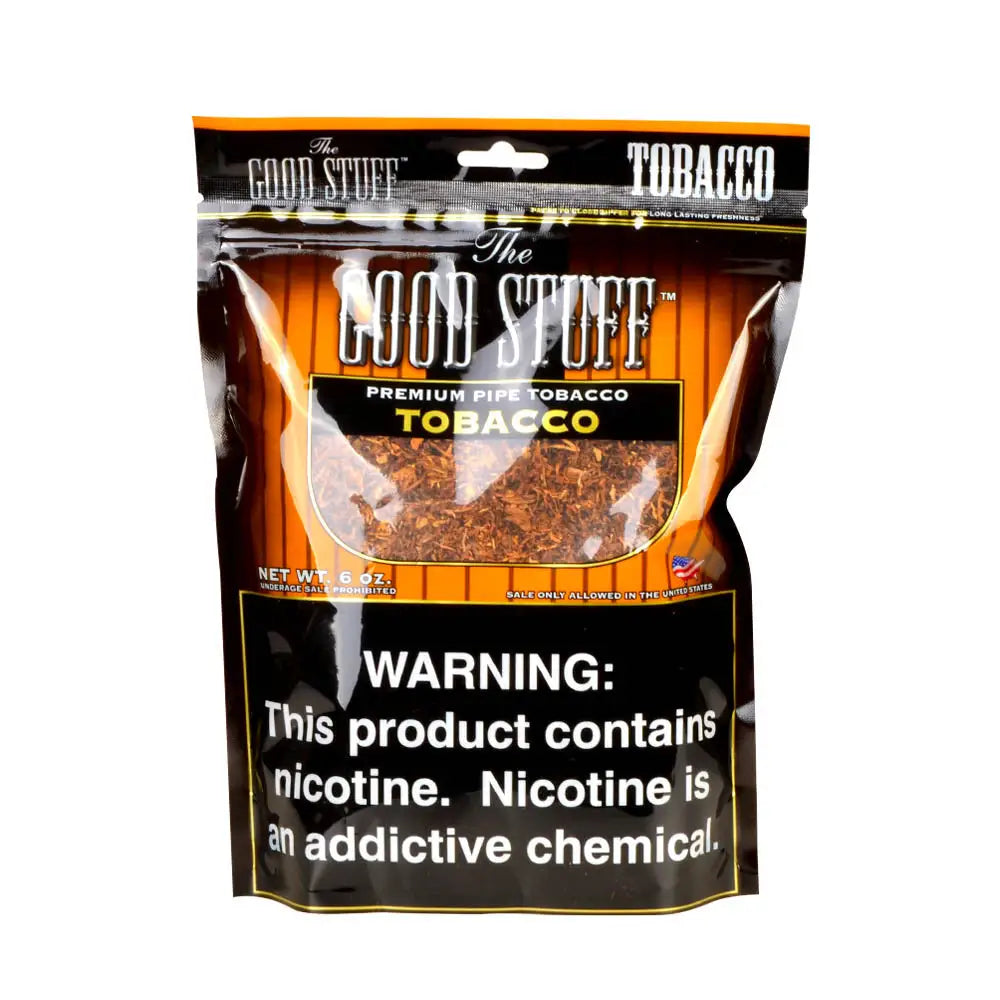 Good Stuff Natural Pipe Tobacco 6 oz. Pack