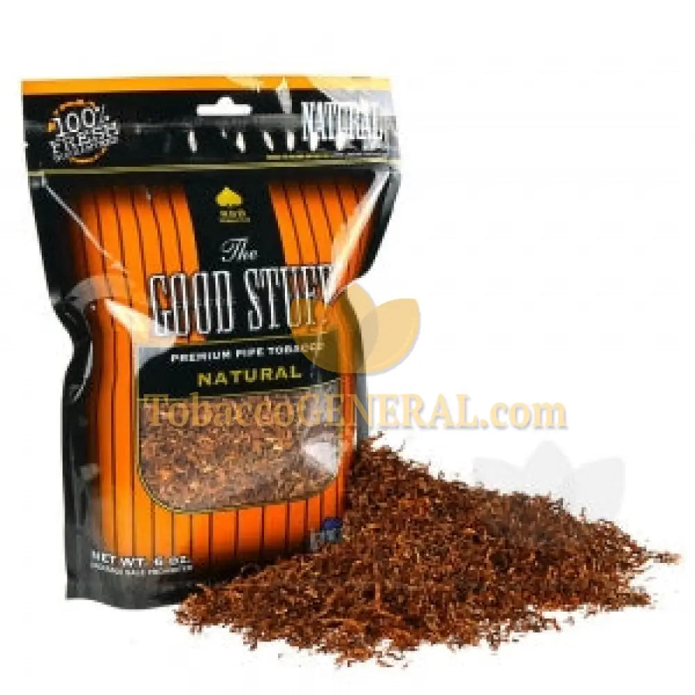 Good Stuff Natural Pipe Tobacco 6 oz. Pack