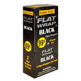 Good Times Flat Wraps Black 25 Packs of 2 Pre-Priced