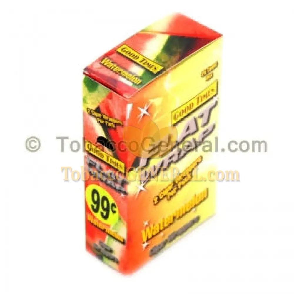 Good Times Flat Wraps Watermelon 25 Packs of 2 Pre-Priced