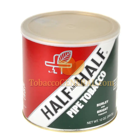 Half & Half Pipe Tobacco 12 oz. Can 1